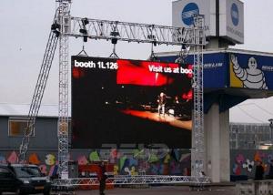 China Water Resistant High Brightness 6500cd/sqm P3.91 Outdoor Rental LED Display 500*1000mm Cabinet on sale
