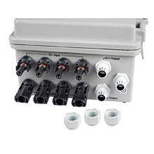 4 String Waterproof Combiner Boxes For Solar System Pv String Box