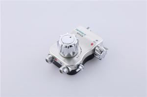 China Hot Cold Solar Mixing Valve Water Temperature Control Faucet 35 Double Switch Core on sale