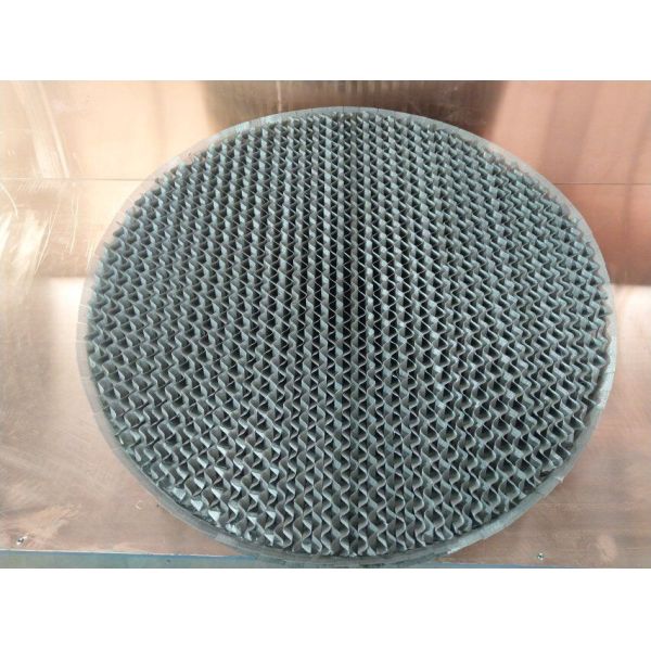 316L Metal Distillation Corrugated Structured Packing For Drying Tower