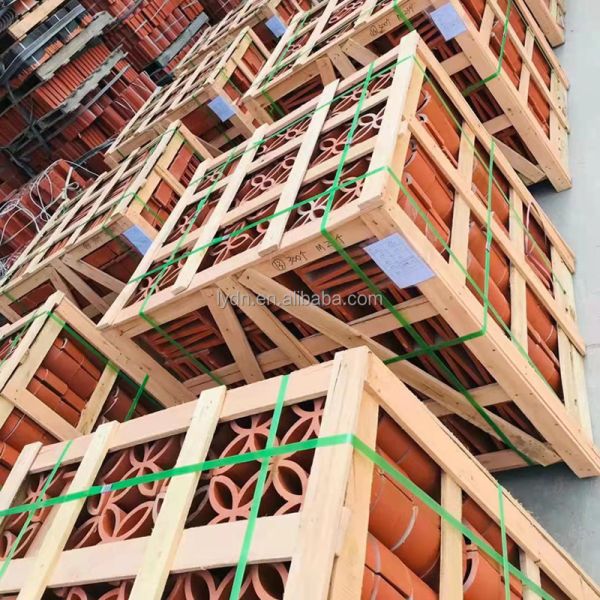 Ceramic Interior Wall Ventilation Brick Hollow Blocks For Construction