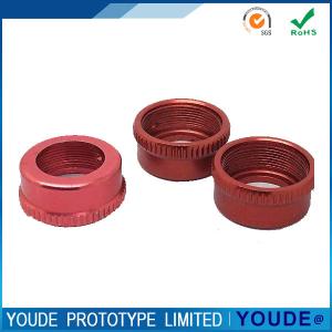 Wholesale Red Custom CNC Machining Service Rapid Prototyping Alumium Parts from china suppliers