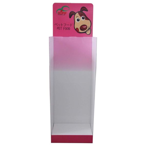 Fancy Retail Shipper Display , Carton Patterned Presentation Cardboard Display