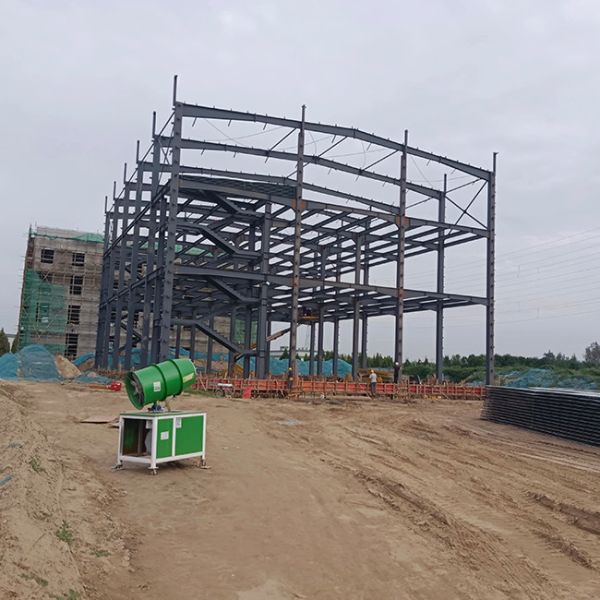 Prefabricated Modular Building , Industrial Iron Steel Building Construction