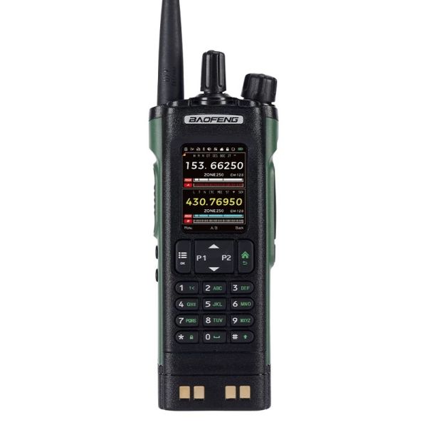 Baofeng UV-32 High Power 10W Walkie-Talkie with 0-10KM Talk Range and IPX6 Water Resistance Digital DMR Two-Way Radio
