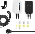 240V 9.6kW 40 Amp Level 2 Portable EV Charger Station With Plug