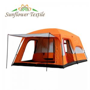 China 430x305cm Waterproof Camping Tent Two Bedrooms One Living Room 6 People Tent on sale