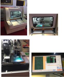 Stand Alone PCB Depaneling Router With CCD Camera