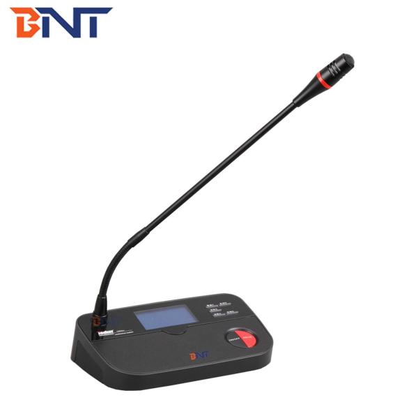 Quality Desktop Conference System Microphone / Discussion Microphone With LCD Screen for sale