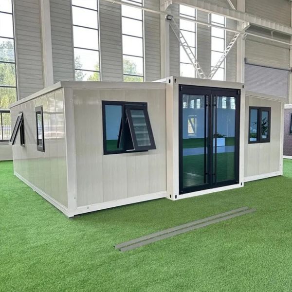 Customizable Prefabricated Container Office PVC Sliding Window For Easy Plumbing Maintenance