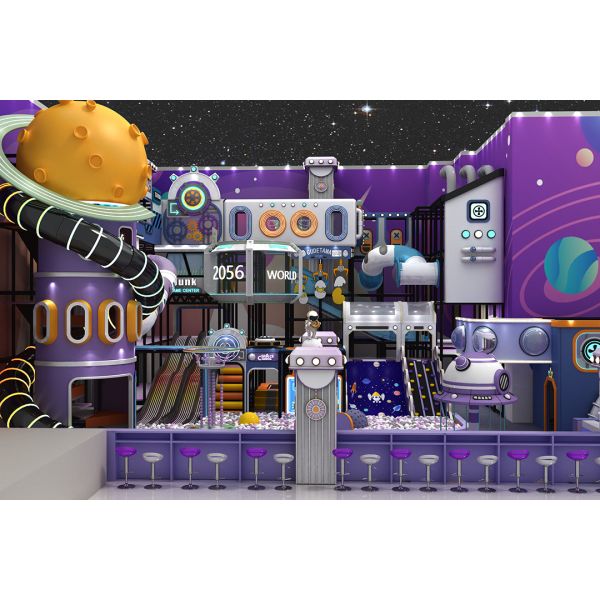 Custom Indoor Play Structure for Kids with Safety Features