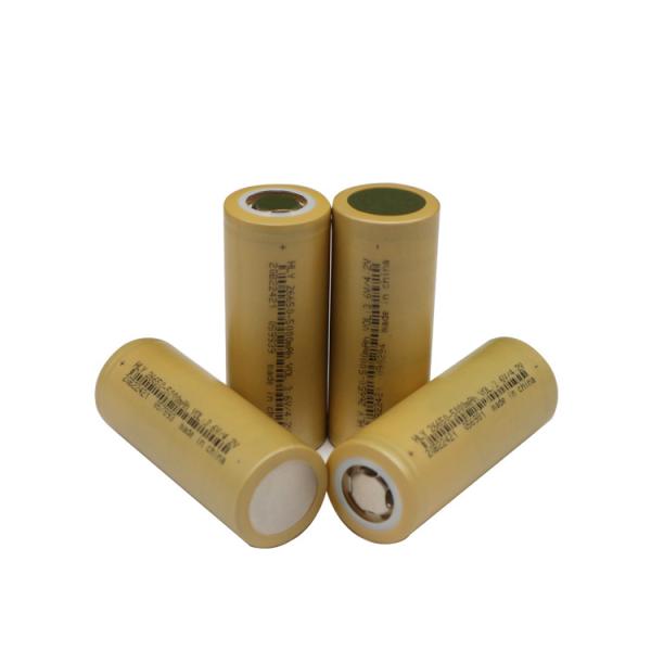 Quality 26650 High Drain Lithium Rechargeable Battery 5000mAh Li Ion Battery 3.6v for sale