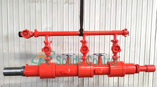 Oilfield Equipment Rotating Cement Head 1460mm Oilfield Quick Latch Single Plug Cement Heads 35.5Mpa