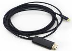 1.8 Meter Monitor Data Cable / Computer Video Cable USB3.1 Type C Male