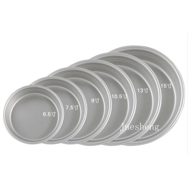 RK Bakeware China Foodservice NSF Round Aluminum Cake Pan Aluminum Pizza Pan Aluminum Pizza Tray