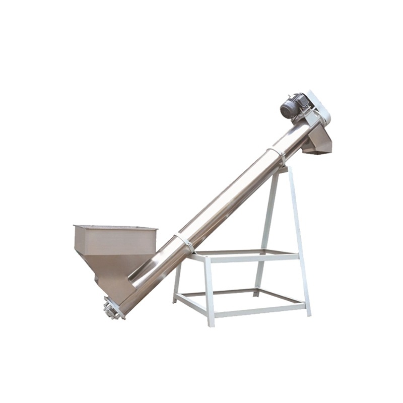 Custom High Speed Conveying Machinery Flexible Worm Counter Current Flow Screw Conveyor