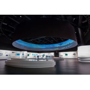 Wholesale 180 Degree RoHS Flight Simulator Projection Screen Matte from china suppliers