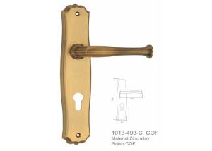 Wholesale eVel ship design and level door handles Rosettes Zinc alloy door handles 85mm from china suppliers