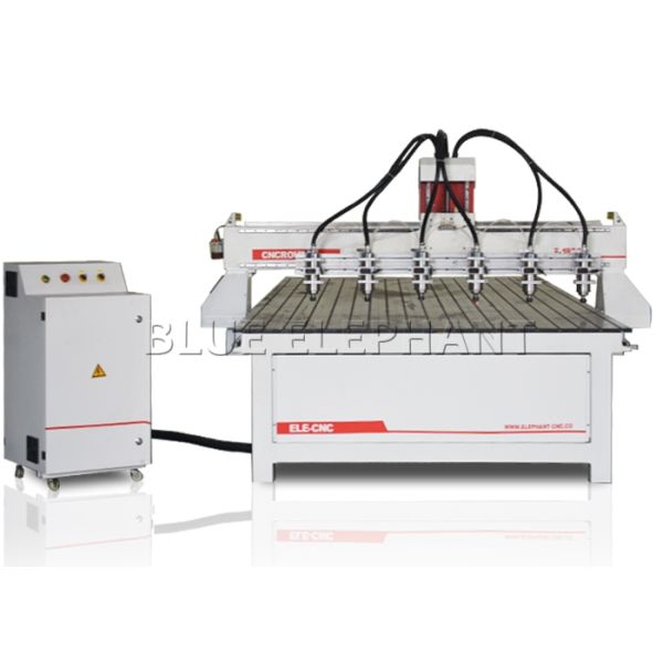 1836 multi - heads cnc router, wooden door design cnc router machine with best price