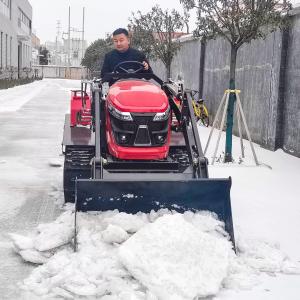 China Multifunctional 50 Hp Mini Tractor , Small Tracked Tractor With Front End Loader on sale