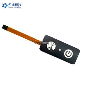 China Two Buttons PET Flexible Membrane Switch , RAL Tactile Metal Dome Switch on sale