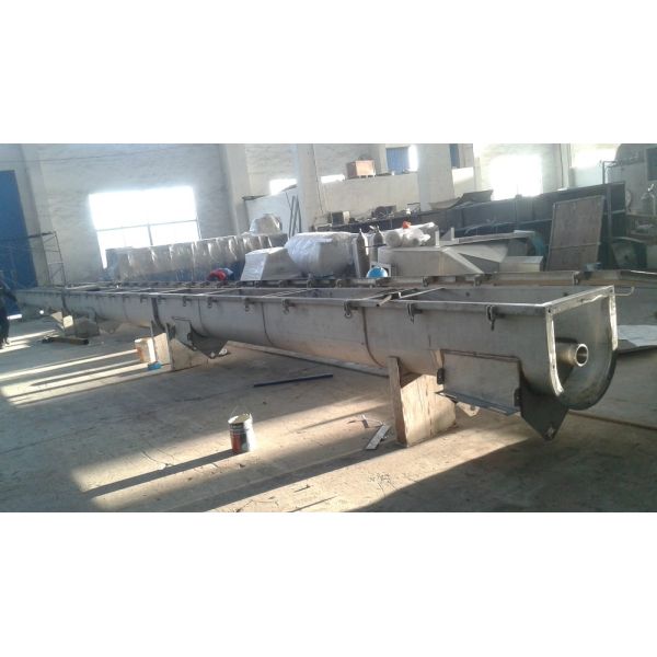 Hopper Screw Conveyor Transmission Mixing And Drying Multi Functional
