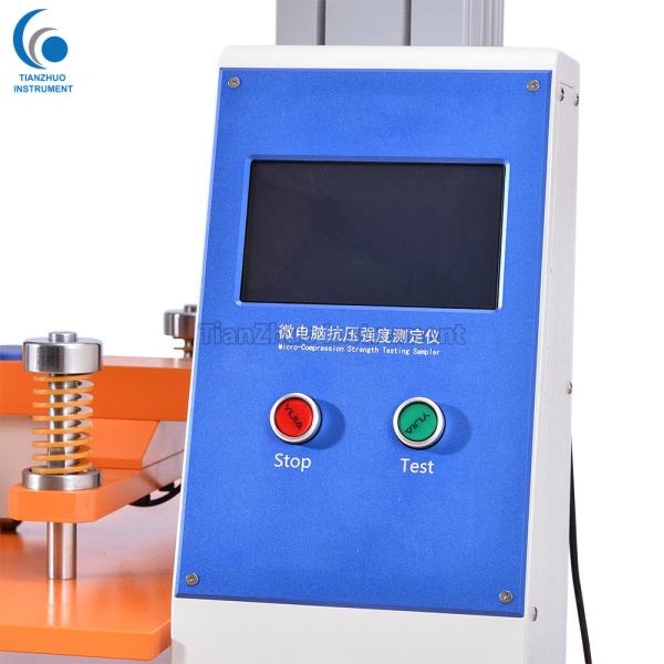 Thermal Printing Box Compression Strength Tester , 100 - 50000N Corrugated Box