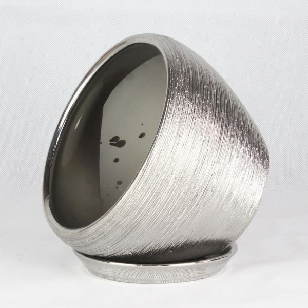 Contemporary Ceramic Pots For Artificial Plants And Greenery Low Maintenance Decor