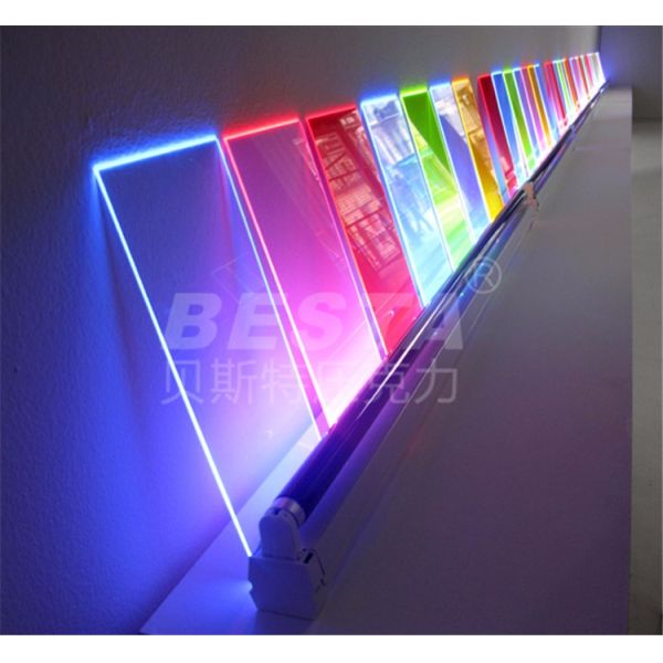 3mm Light Guide Acrylic Sheet Led Edge Lit Acrylic Panel Customizable