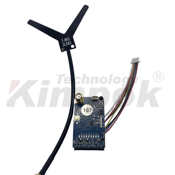 1.7Ghz 6W UAV Video Transmitter and Receiver for Skyzone FPV Goggles 1680-1960MHz VTX VRX