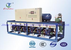 China Bock R404a R22 Refrigerant Cold Room Compressor Unit , Outdoor Compressor Unit on sale