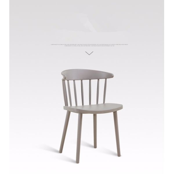 Windsor Home Furniture Square Plastic Dining Chairs