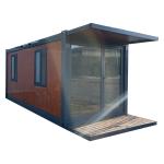 Tiny Portable Flat Pack Container House Steel Frame 20ft Container House