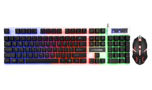 Anti - Ghosting Gaming Keyboard Mouse Combo For Desktop / Notebook / PC Computer