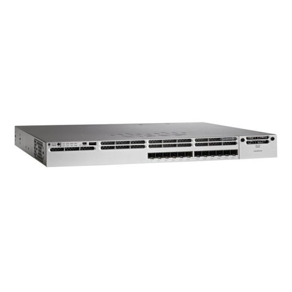 IP Service Cisco 10Gb Ethernet Switch WS-C3850-12XS-E 12 SFP+ 1 RU Enclosure