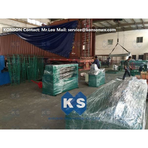 80X100mm Mesh 3.0mm Wire Net Making Machine