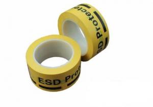 Wholesale Acrylic Adhesive Yellow Vinyl Floor Tape For Marking Off ESD Protected Areas from china suppliers