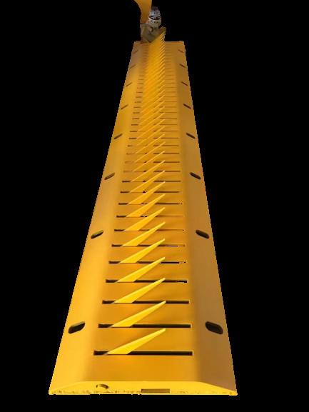 Quality Waterproof Security Vehicle Barrier Speed Bump Spikes 10mm Thickness for sale
