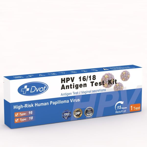 18-Month Validity HPV Antigen Rapid Test Kit for Human Papillomavirus Stored at 2C-30C