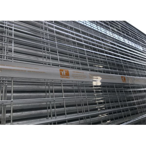 Australia Standard Temporary Construction Fencing 2.1mtr*2.4mtrs diameter 3.00mm defection 0.05mm