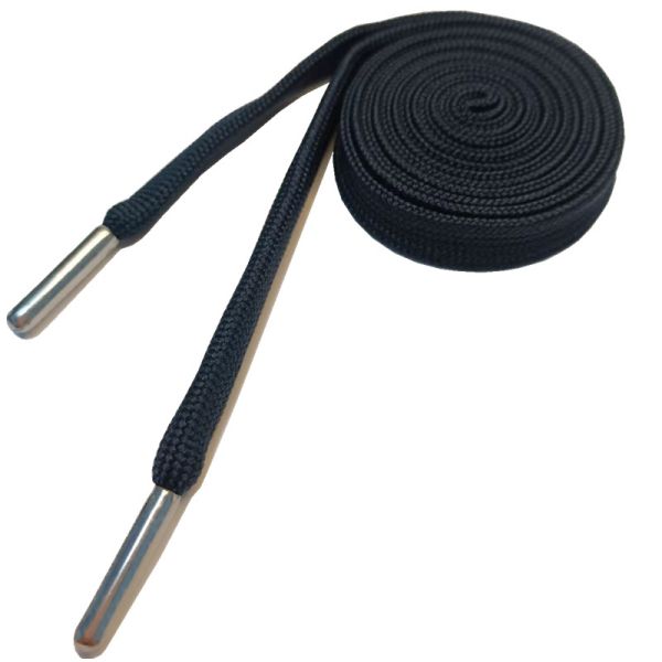 Custom Twisted Sneaker Designer Shoestrings Shoelaces For Hoodie Drawstring With Metal Tips