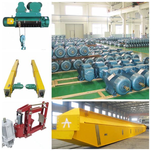 Overhead travelling ld model electric single girder overhead crane 3 ton