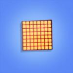 Highly Visible Red Common Cathode LED Display With 18 Pins