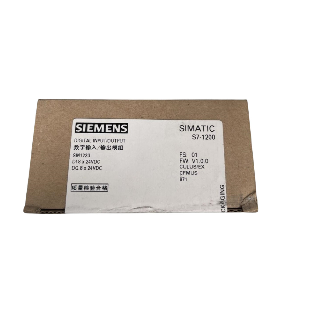 SIEMENS SIMATIC PLC S7-1200 6ES7 223-1BH30-0XB0 SM1223 8 x 24 VDC Input / 8 x 24 VDC Output Signal modules