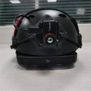 China Smart Temperature Measuring Helmet , Infrared Temperature Measuring Helmet on sale
