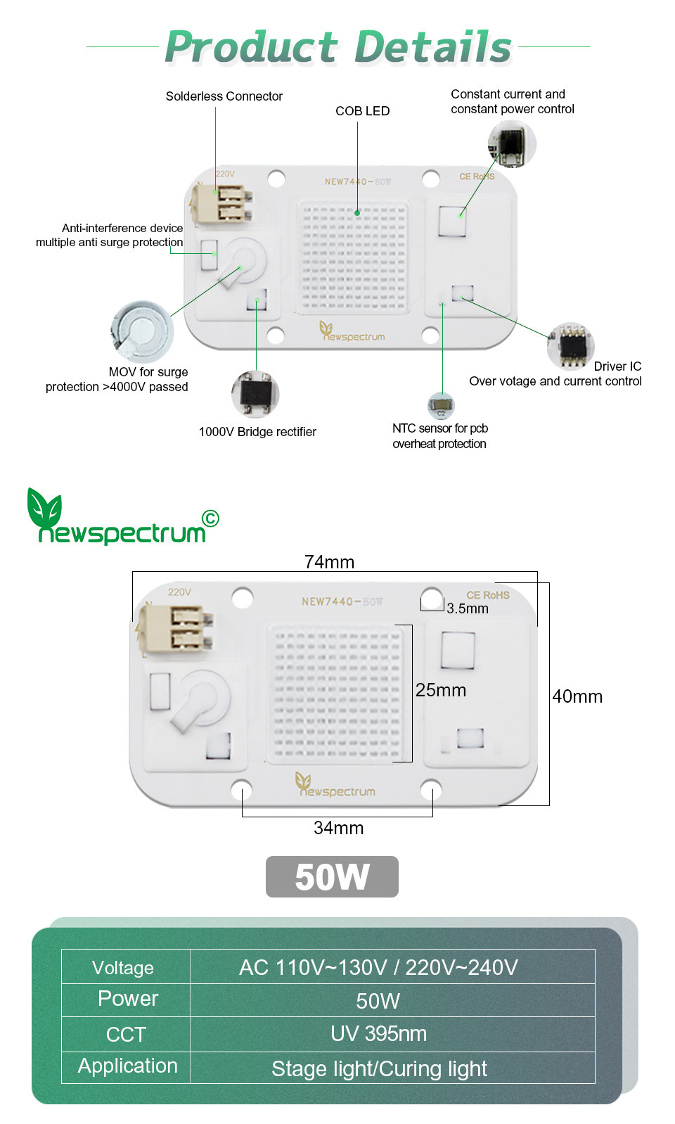 220V Led Dimmer Module