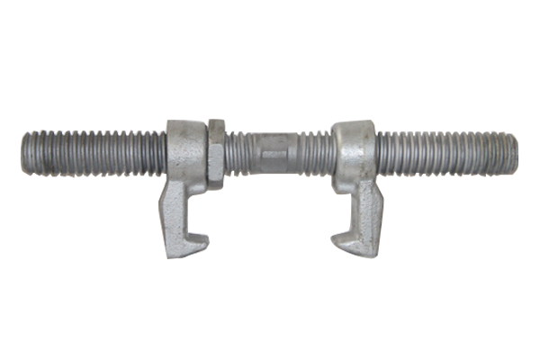 Forged Steel 260mm 380mm Lashing Twist Locks Double Clamp ISO Shipping Container Bridge Fitting Container Lashing Equipment