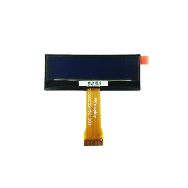 2.36 Inch Oled Display Panel 128x22 PMOLED Display IC SSD1305 24PIN For Smart Meters