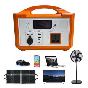 China 460wh Portable Lithium Battery Power Station , Outdoor 600 Watt Portable Power Supply on sale