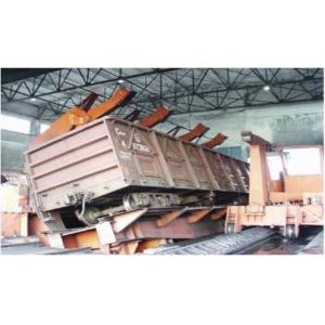 Rapidly Side Rail Car Dumper Wagon Unloading System